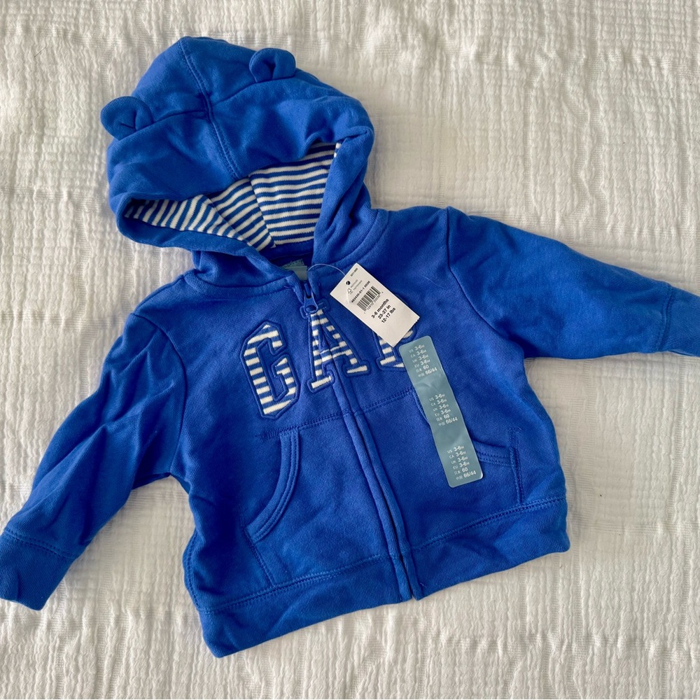 GAP Kids Vibrant Blue Hoodie